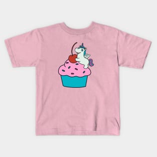 Cupcake unicorn Kids T-Shirt